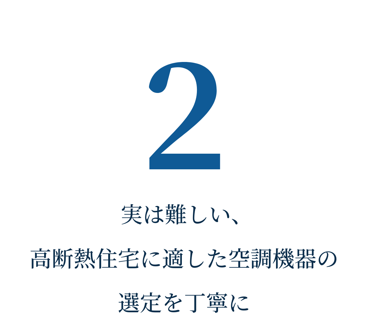 ②実は難しい、高断熱住宅に適した選定を丁寧に